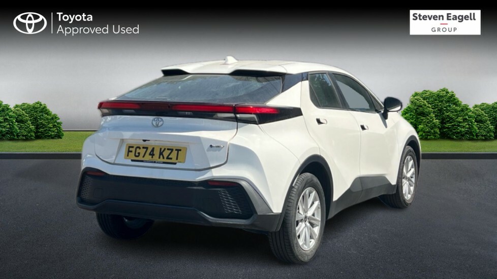 Toyota C-Hr 1.8 Vvt-h Icon Cvt Euro 6 Ss FG74KZT White #2