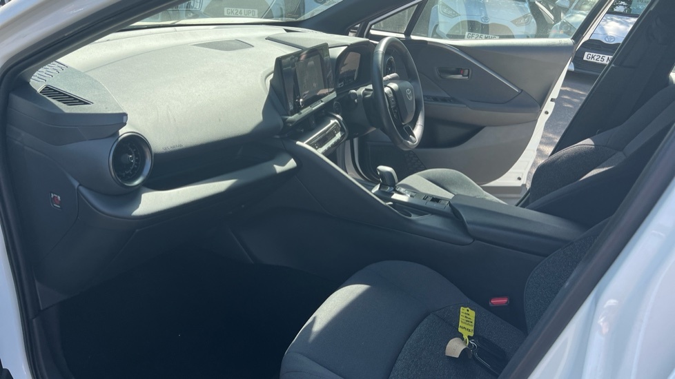 Toyota C-Hr 1.8 Vvt-h Icon Cvt Euro 6 Ss FG74KZT White #5