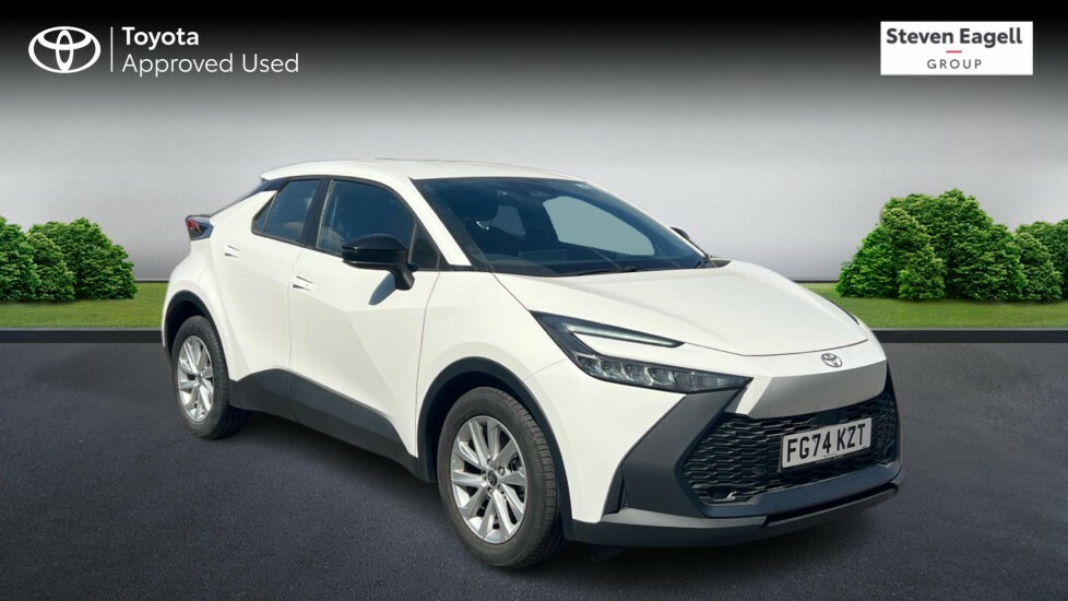 Toyota C-Hr 1.8 Vvt-h Icon Cvt Euro 6 Ss FG74KZT White