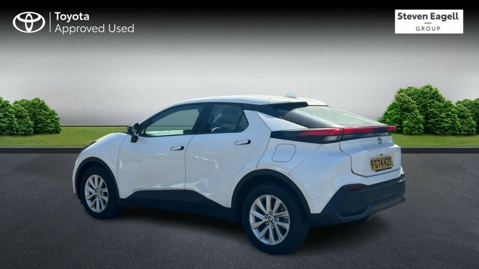 Toyota C-Hr 1.8 Vvt-h Icon Cvt Euro 6 Ss FG74KZT White #4