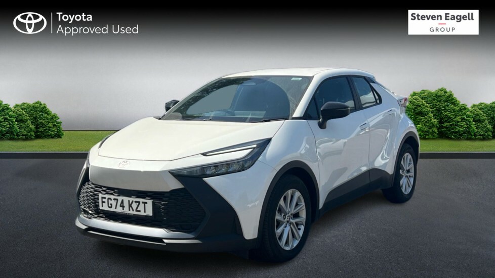 Toyota C-Hr 1.8 Vvt-h Icon Cvt Euro 6 Ss FG74KZT White #3