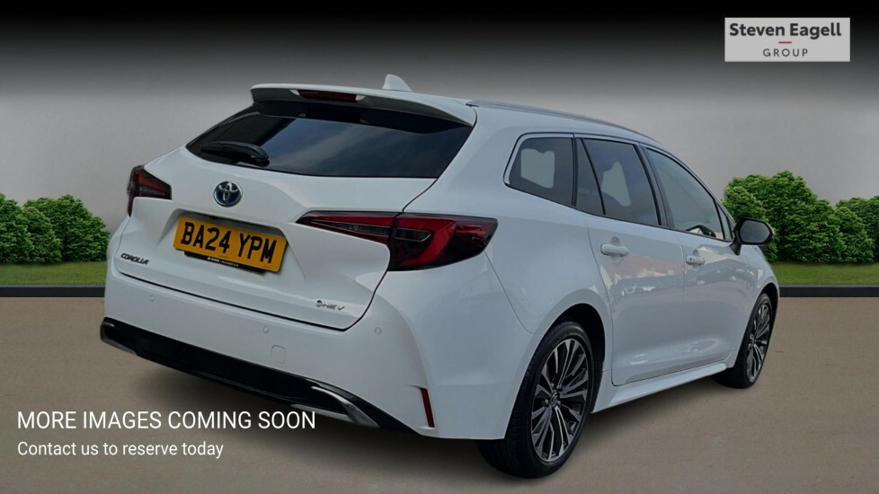 Toyota Corolla 1.8 Vvt-h Design Touring Sports Cvt Euro 6 Ss 5 BA24YPM White #4
