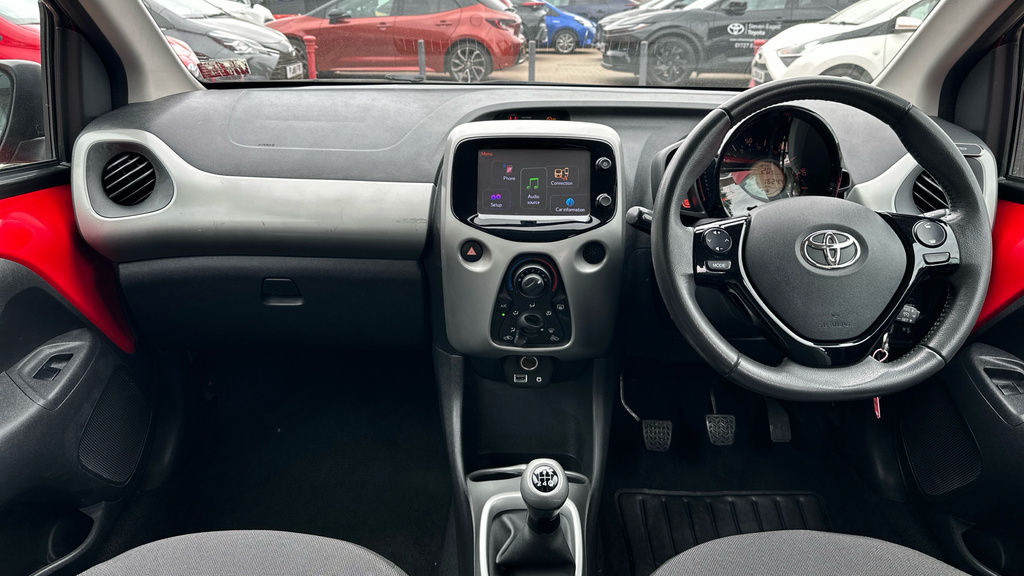 Toyota Aygo 1.0 Vvt-i X-play Euro 5 Euro 5 Red #6