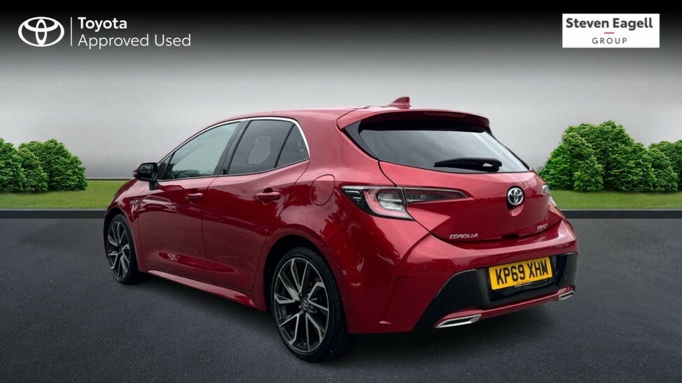 Toyota Corolla 2.0 Vvt-h Excel Cvt Euro 6 Ss Red #4