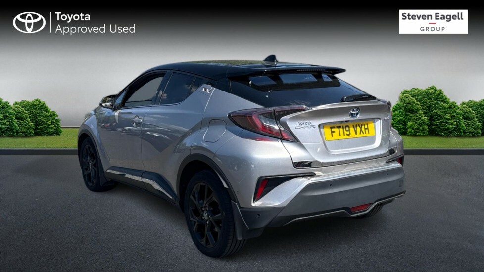 Toyota C-Hr 1.8 Vvt-h Dynamic Cvt Euro 6 Ss Silver #4