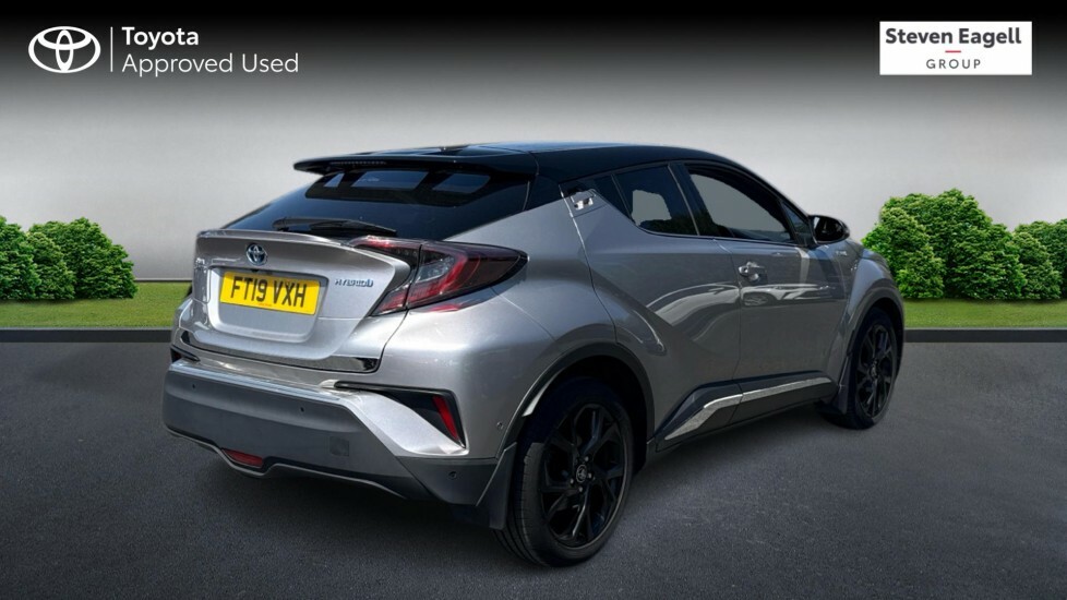 Toyota C-Hr 1.8 Vvt-h Dynamic Cvt Euro 6 Ss Silver #2