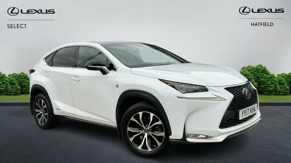 Lexus NX 2.5 300H F Sport E-cvt 4Wd Euro 6 Ss White