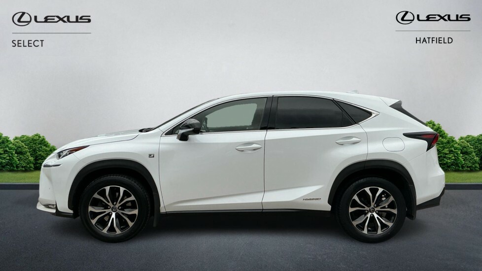 Lexus NX 2.5 300H F Sport E-cvt 4Wd Euro 6 Ss White #3
