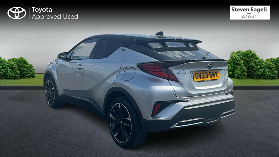 Toyota C-Hr 1.8 Vvt-h Gr Sport Suv Hybrid Cvt Euro Silver #4