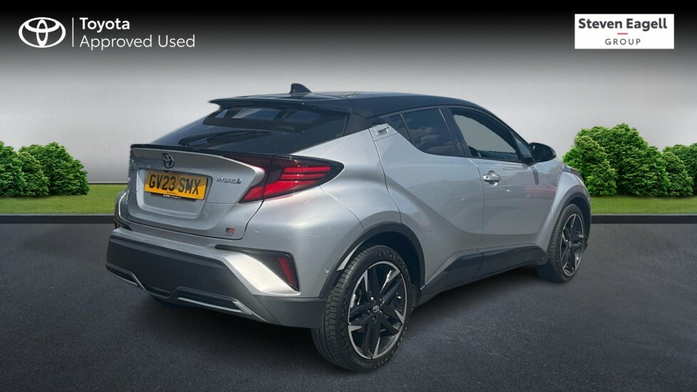 Toyota C-Hr 1.8 Vvt-h Gr Sport Suv Hybrid Cvt Euro Silver #2