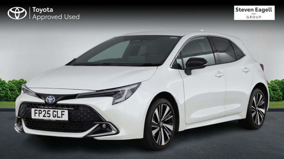 Toyota Corolla 1.8 Vvt-h Design Hatchback Hybrid Cvt E White #3