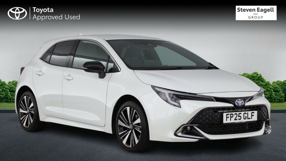 Toyota Corolla 1.8 Vvt-h Design Hatchback Hybrid Cvt E White