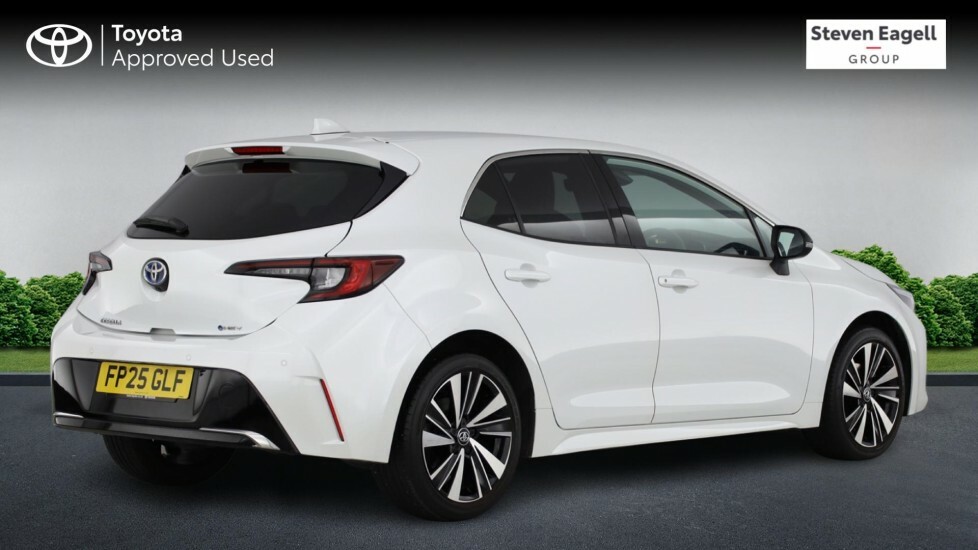 Toyota Corolla 1.8 Vvt-h Design Hatchback Hybrid Cvt E White #2