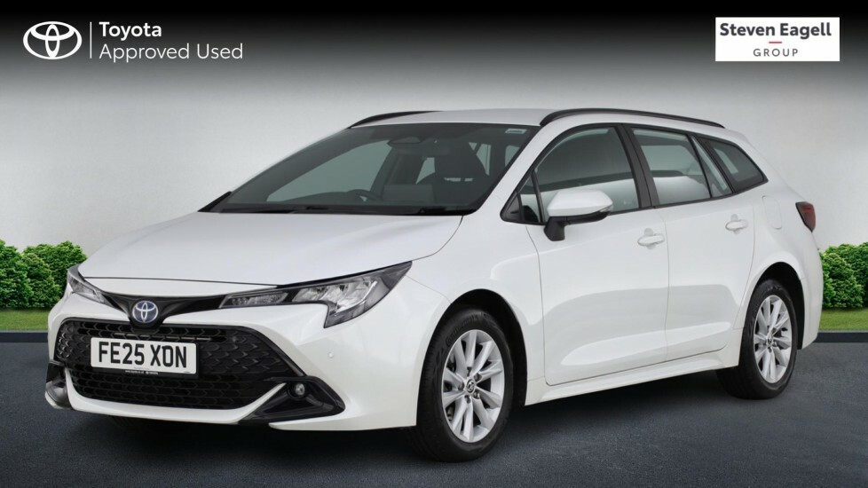 Toyota Corolla 1.8 Vvt-h Icon Touring Sports Cvt Euro 6 Ss White #3