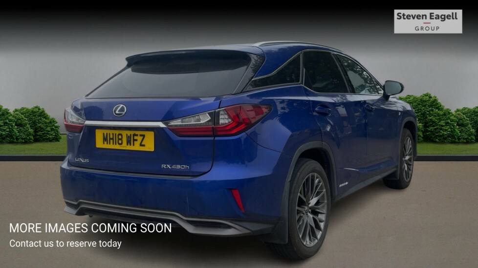 Lexus RX 3.5 450H V6 F Sport Suv Hybrid Cvt 4Wd Blue #4