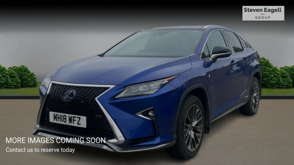 Lexus RX 3.5 450H V6 F Sport Suv Hybrid Cvt 4Wd Blue #3