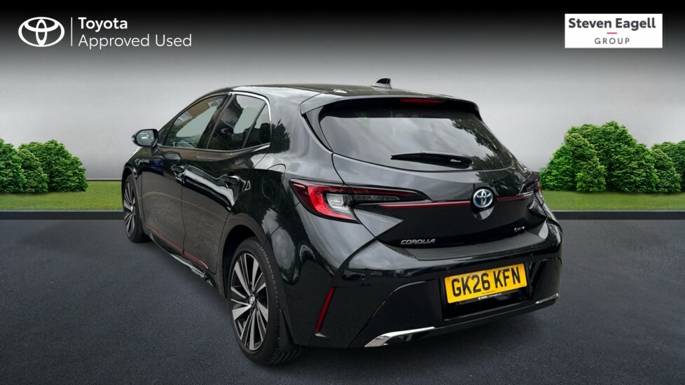 Toyota Corolla 1.8 Vvt-h Design Cvt Euro 6 Ss Black #4