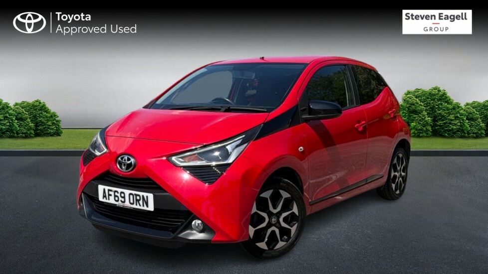 Toyota Aygo 1.0 Vvt-i X-trend Euro 6 Red #3