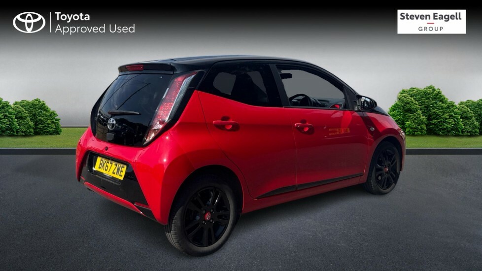 Toyota Aygo 1.0 Vvt-i X-cite 4 Red Bi-tone Euro 6 Red #2
