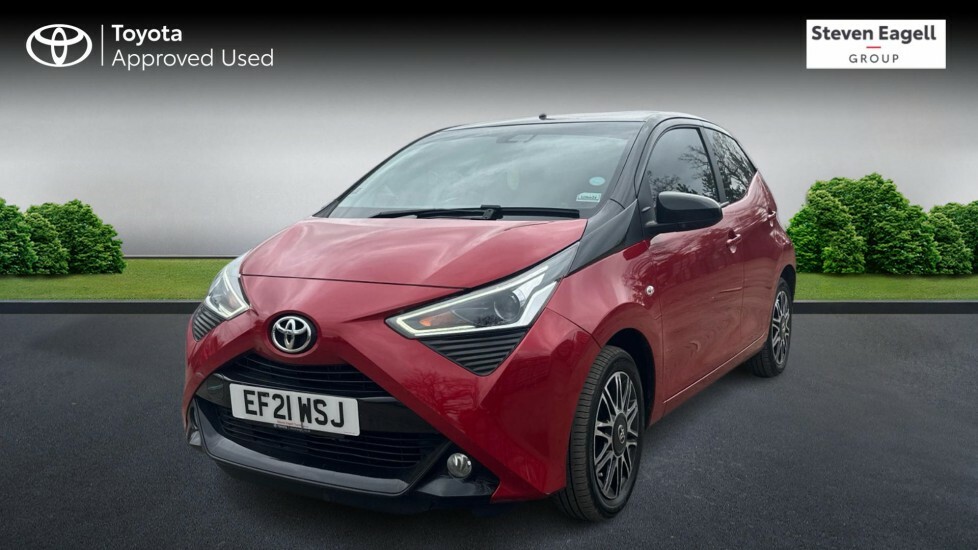 Toyota Aygo 1.0 Vvt-i X-clusiv X-shift Euro 6 Red #3