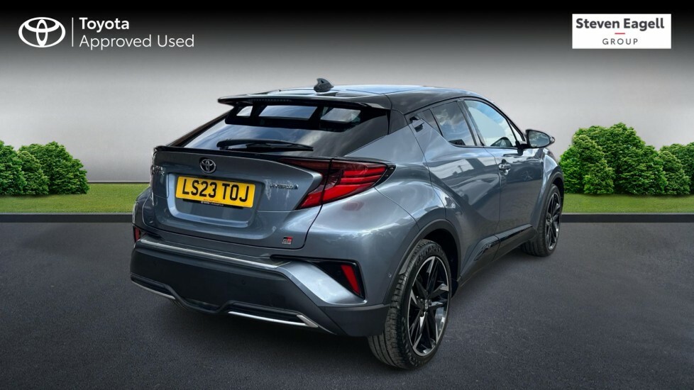 Toyota C-Hr 2.0 Vvt-h Gr Sport Cvt Euro 6 Ss Grey #2