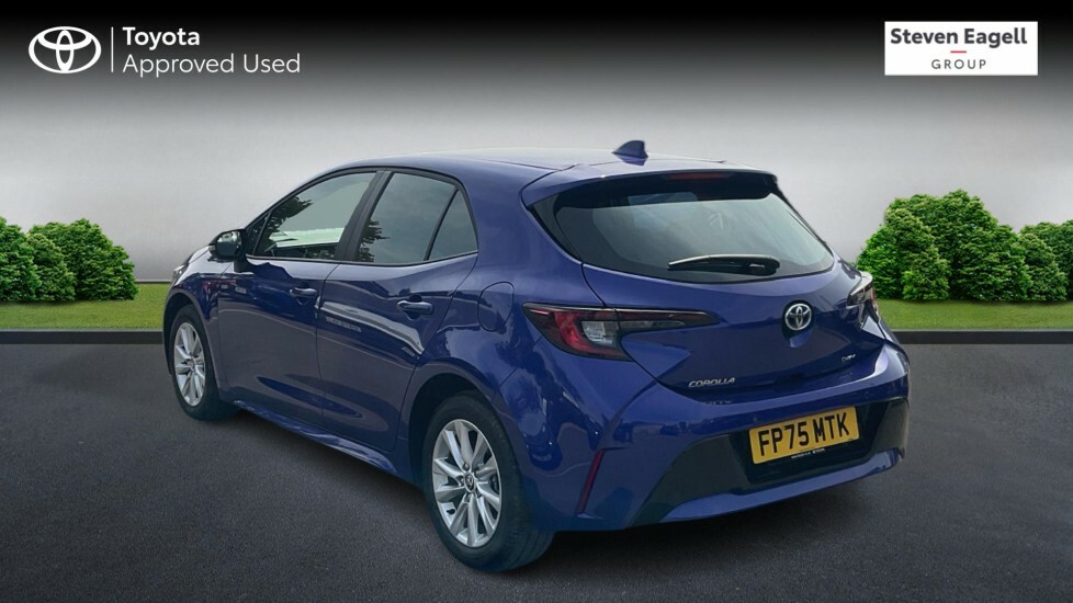 Toyota Corolla 1.8 Vvt-h Icon Cvt Euro 6 Ss Blue #4