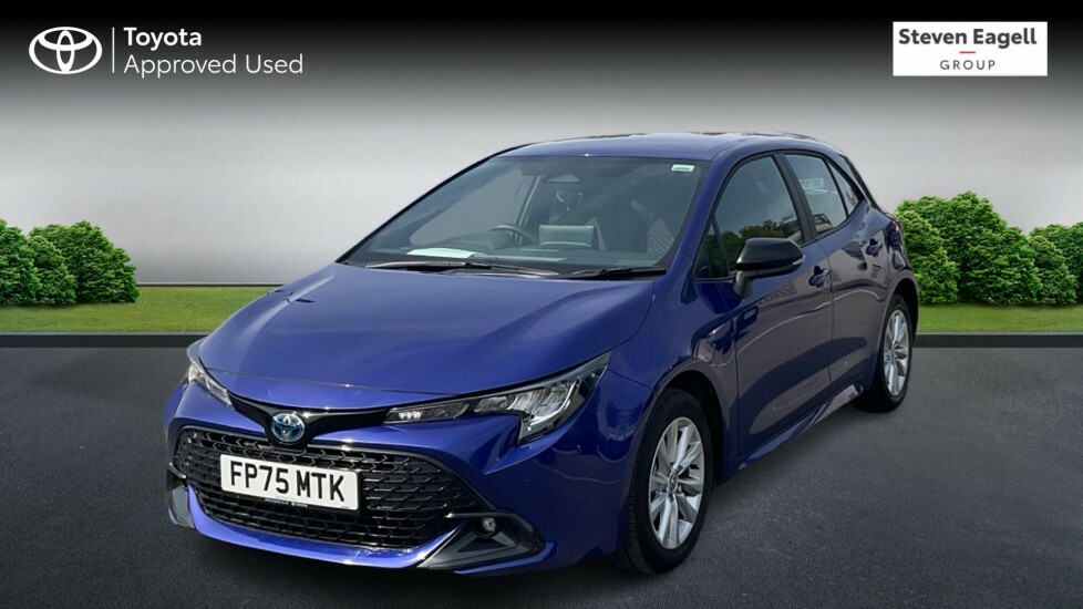 Toyota Corolla 1.8 Vvt-h Icon Cvt Euro 6 Ss Blue #3