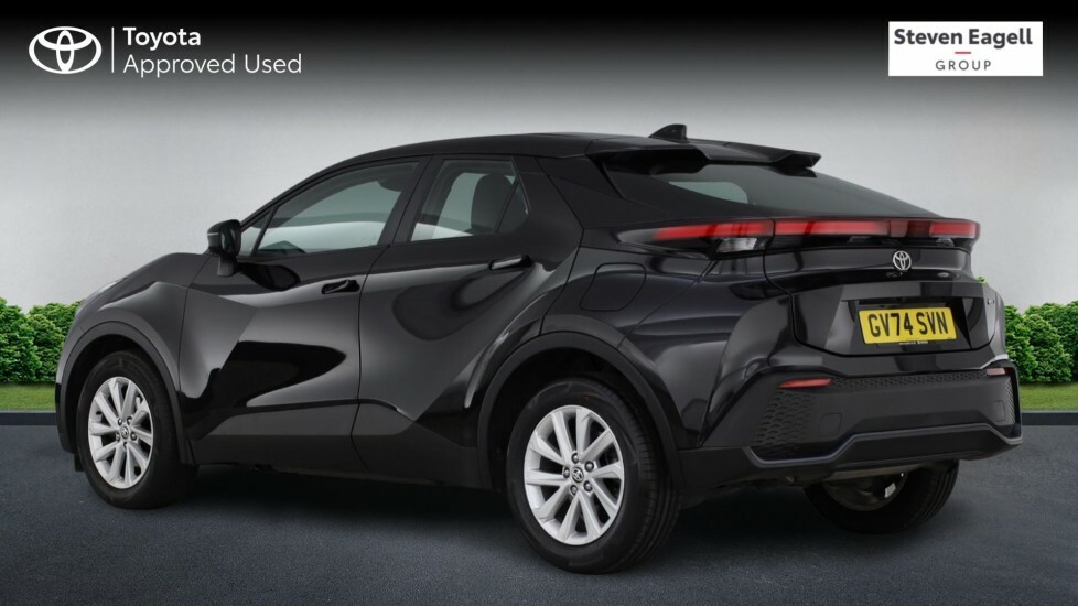 Toyota C-Hr 1.8 Vvt-h Icon Cvt Euro 6 Ss Black #4