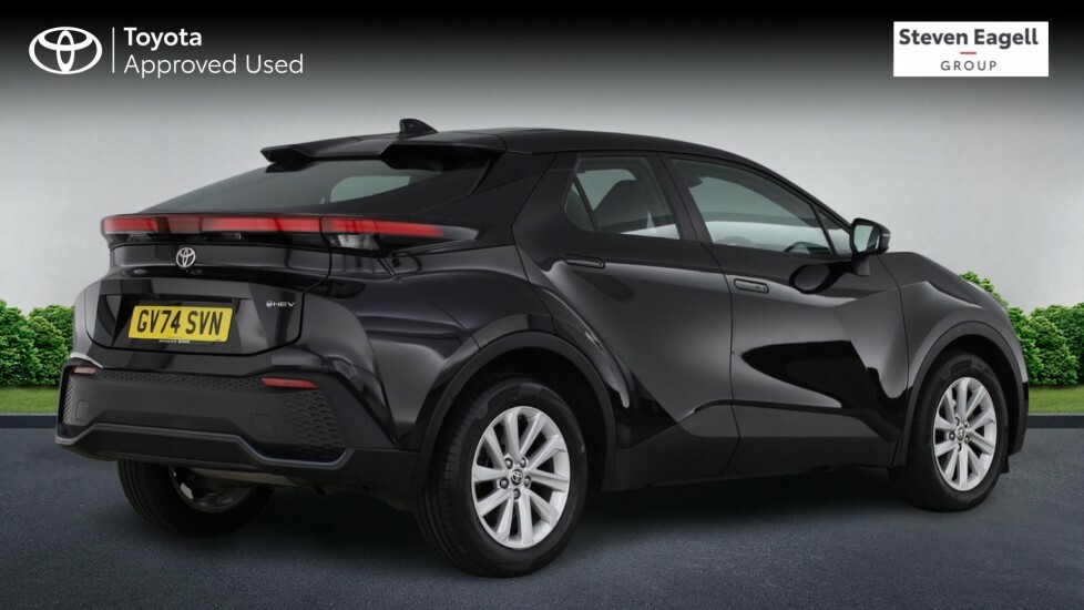 Toyota C-Hr 1.8 Vvt-h Icon Cvt Euro 6 Ss Black #2