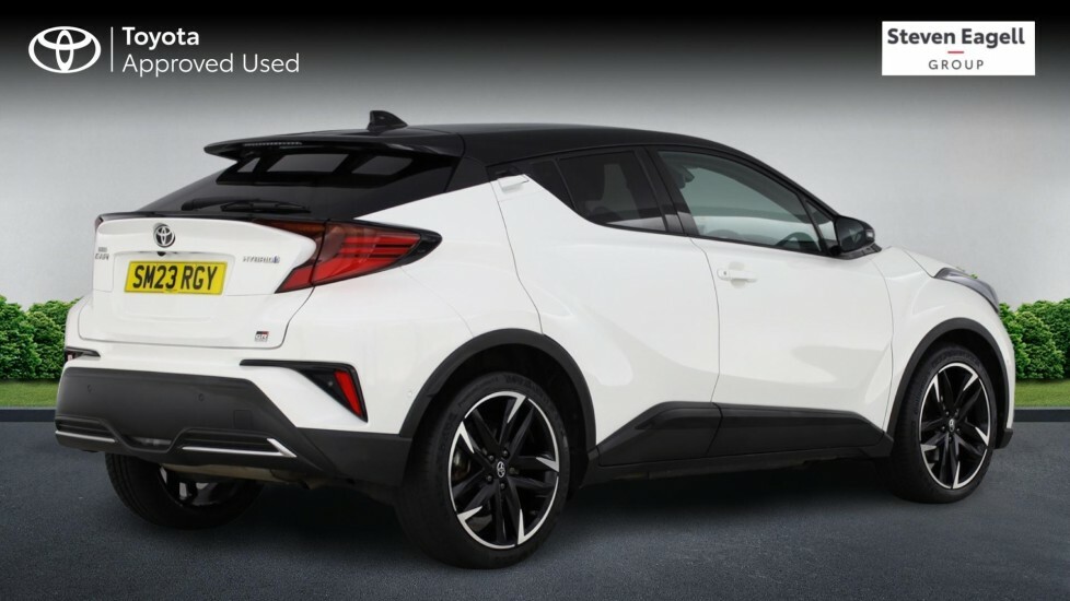 Toyota C-Hr 2.0 Vvt-h Gr Sport Suv Hybrid Cvt Euro White #2