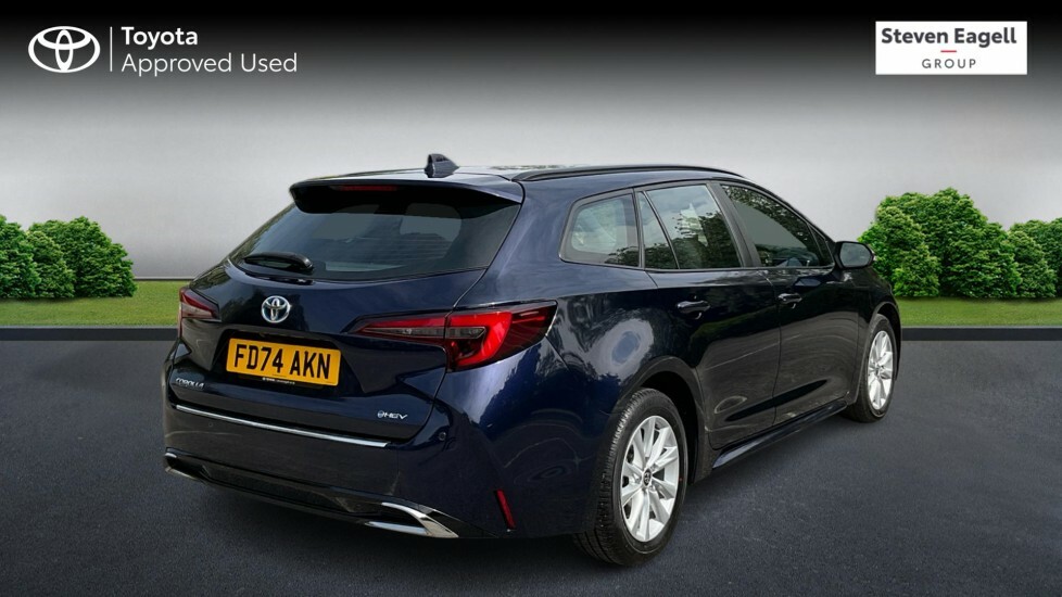 Toyota Corolla 1.8 Vvt-h Icon Touring Sports Cvt Euro 6 Ss Blue #2