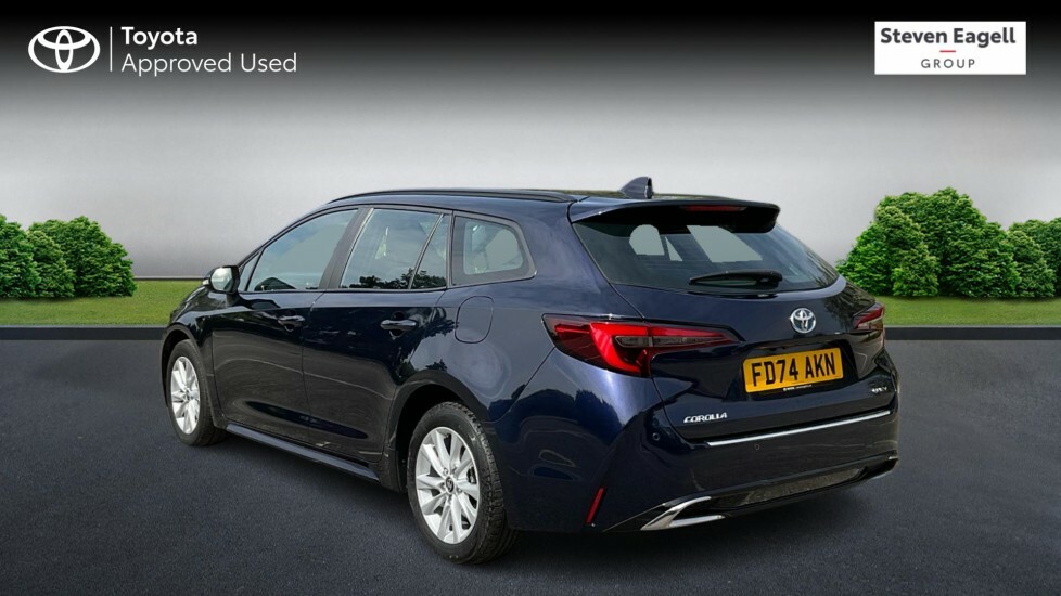 Toyota Corolla 1.8 Vvt-h Icon Touring Sports Cvt Euro 6 Ss Blue #4