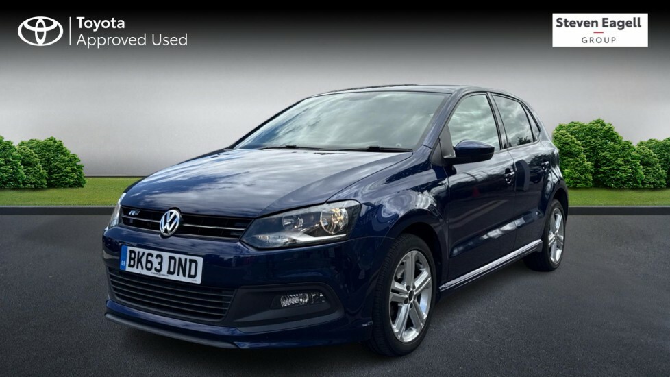 Volkswagen Polo 1.2 Tsi R-line Euro 5 BK63DND Blue #3