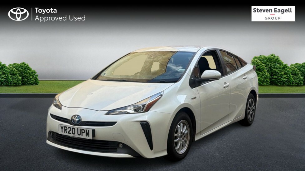 Toyota Prius 1.8 Vvt-h Business Edition Cvt Euro 6 Ss White #3