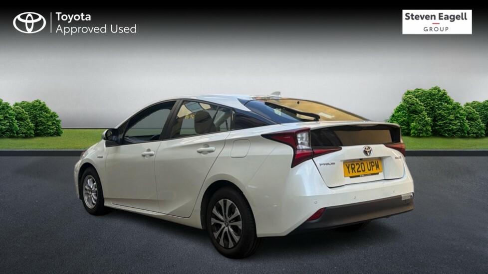 Toyota Prius 1.8 Vvt-h Business Edition Cvt Euro 6 Ss White #4