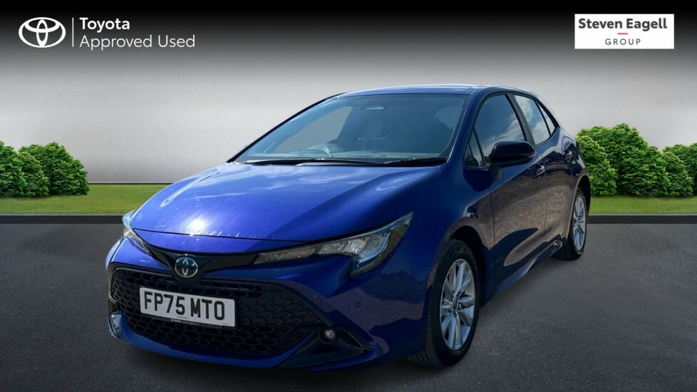 Toyota Corolla 1.8 Vvt-h Icon Hatchback Hybrid Cvt Eur Blue #3
