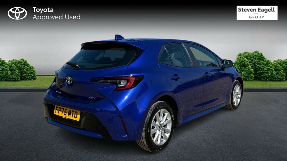 Toyota Corolla 1.8 Vvt-h Icon Hatchback Hybrid Cvt Eur Blue #2