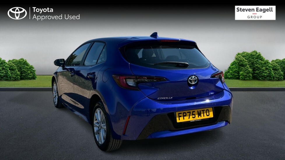 Toyota Corolla 1.8 Vvt-h Icon Hatchback Hybrid Cvt Eur Blue #4