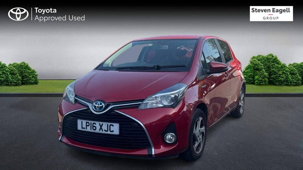 Toyota Yaris 1.5 Vvt-h Icon E-cvt Euro 6 Red #3