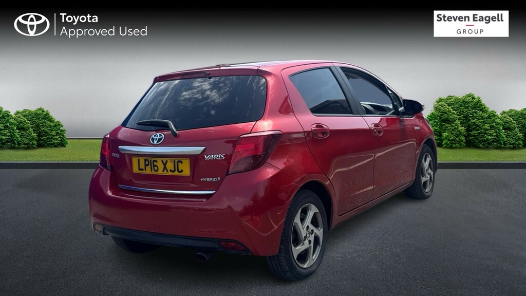 Toyota Yaris 1.5 Vvt-h Icon E-cvt Euro 6 Red #2