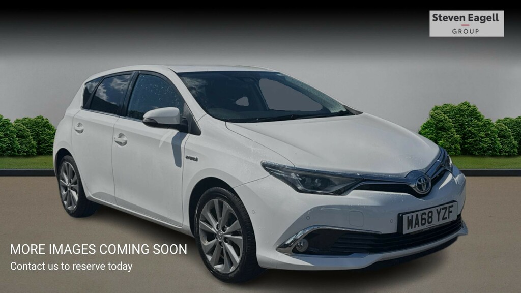 Toyota Auris 1.8 Vvt-h Excel Cvt Euro 6 Ss White
