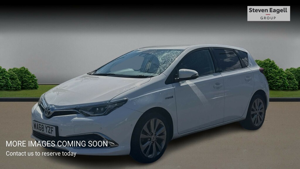 Toyota Auris 1.8 Vvt-h Excel Cvt Euro 6 Ss White #3