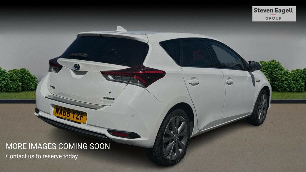 Toyota Auris 1.8 Vvt-h Excel Cvt Euro 6 Ss White #4
