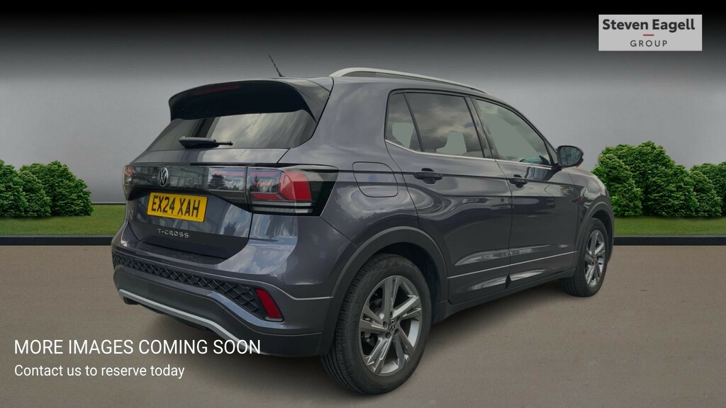 Volkswagen T-Cross 1.0 Tsi R-line Suv Dsg Euro 6 Ss 11 Grey #4