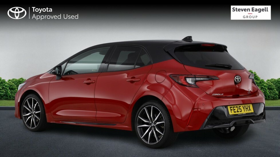 Toyota Corolla 2.0 Vvt-h Gr Sport Hatchback Hybrid Cvt Red #4