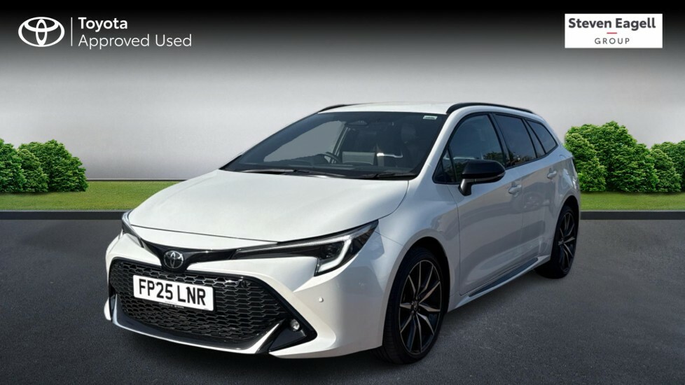 Toyota Corolla 2.0 Vvt-h Gr Sport Touring Sports Cvt Euro 6 Ss White #3