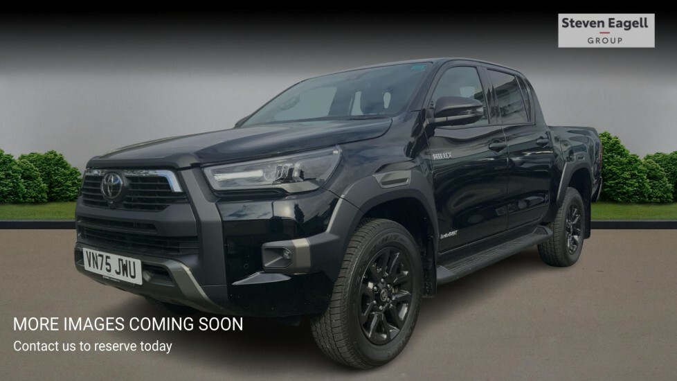 Toyota HILUX 2.8 D-4d-h Invincible X 4Wd Euro 6 Black #3