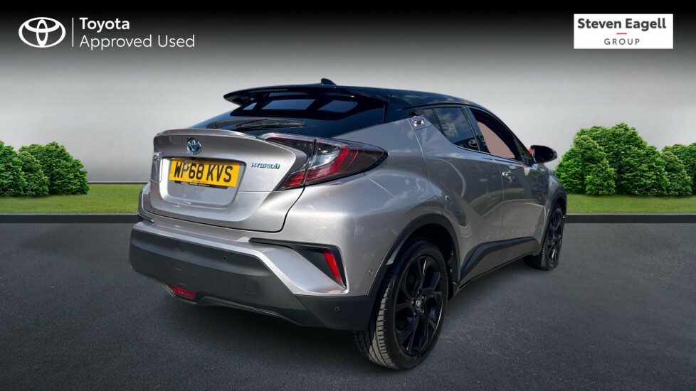 Toyota C-Hr 1.8 Vvt-h Dynamic Cvt Euro 6 Ss Silver #2