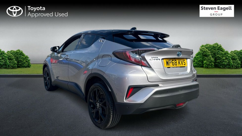 Toyota C-Hr 1.8 Vvt-h Dynamic Cvt Euro 6 Ss Silver #4