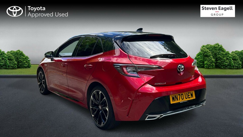 Toyota Corolla 2.0 Vvt-h Gr Sport Cvt Euro 6 Ss Red #4